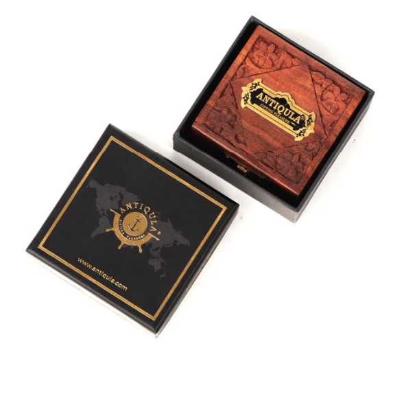 Handcrafted Compass in Wooden Box - Image 5